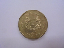 【外国銭】シンガポール 1ドル 1995年 古銭 硬貨 コイン ①_画像2