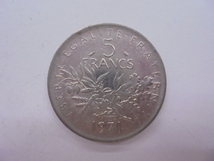 【外国銭】フランス 5フラン ニッケル貨 1971年 古銭 硬貨 コイン ③_画像1