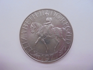 エリザベス2世女王 在位25周年記念 DG・REGFD 1977年 コイン メダル