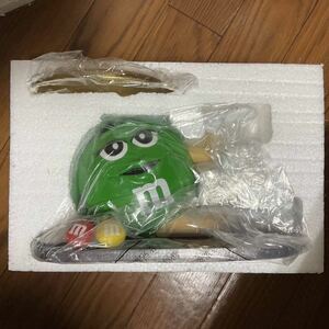 大人気★m&m's 緑色 ディスペンサー フィギュア 置物 新品