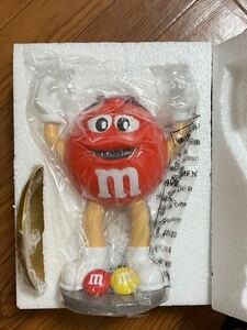 大人気 m&m's 赤色 ディスペンサー フィギュア 置物 新品