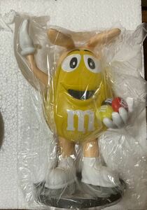 大人気★m&m's 黄色 ディスペンサー フィギュア 置物 新品【イエロー】