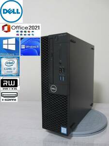 9世代Corei7！DELL Optiplex 3070 Corei7（9700）Windows10 office2021Proも!