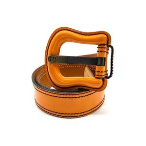 FENDI BIG BUCKLE Leather Belt / フェンディ― ビックバックル ベルト 8C0303