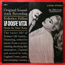 🇮🇹🇺🇸 OST！配給元アスター社の冊子【1960年 US RCA ORG DG】Nino Rota 甘い生活 La Dolce Vita　再生良_画像2