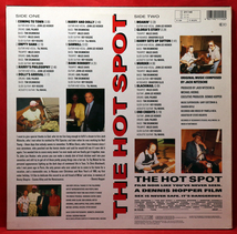 ★ キラーサウンド TAS OST ★ 鳥肌立つ！Milesのミュートに J.L.Hookeの呻き【EU ORIG 1990年】J.Nitzsche / THE HOT SPOT　美再生.大推薦_画像2