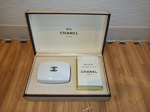 nn0202 214 ★未使用品★ CHANEL シャネル No.5 SAVON サヴォン 石鹸 2個セット 現状品 保管品 石けん 箱付