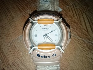 nn0202 110 CASIO カシオ Baby-G ベイビーG BG-99 腕時計 ホワイト 中古 現状品 ウォッチ 時計 ファッション小物 