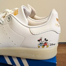 【新品タグ付】adidas アディダス × Disney ディズニー コラボ スタンスミス スニーカー 23cm STAN SMITH ホワイト 箱付き 白 レア_画像5