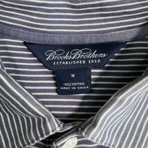 BROOKS BROTHERS ブルックスブラザーズ 半袖 ボーダー ポロシャツ トップス カットソー BORDER ネイビー　紺_画像5