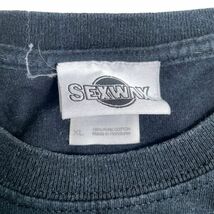 希少 VINTAGE SEX WAX セックスワックス 半袖 ロゴ Tシャツ LOGO MR.ZOGS SURF BLACK 黒 XL サーフワックス ヴィンテージ_画像5