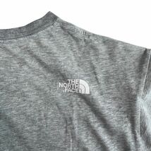 国内正規 THE NORTH FACE ザ ノースフェイス NEVER STOP EXPLORING 半袖 プリント ロゴ Tシャツ XL トップス グレー NT31503Z_画像5