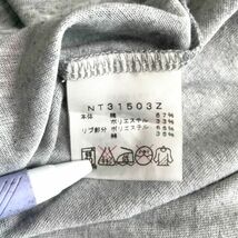 国内正規 THE NORTH FACE ザ ノースフェイス NEVER STOP EXPLORING 半袖 プリント ロゴ Tシャツ XL トップス グレー NT31503Z_画像6