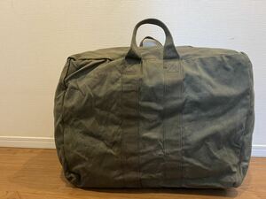 *80s*U.S.A.F.* Flyer z kit bag * cotton canvas * America Air Force * the US armed forces *abieita-* military * Vintage *