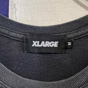 ★XLARGE★エクストララージ★フェスティバルスタッフTシャツ★アイスクリーム★両面プリント★半袖Tシャツ★ブラック★黒★Mサイズ★の画像6