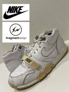 ★NIKE×FRAGMENT DESIGN★藤原ヒロシ★Air Trainer 1 Mid SP★エアトレーナー1ミッド★US8★26cm★806942-110★フラグメントデザイン★