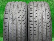 中古 ホイールタイヤ 4本 225/45R17 2021年製 9分山 ベンツ Cクラス W204 純正 ラジアル タイヤ ピレリ CintuRato P7_画像5