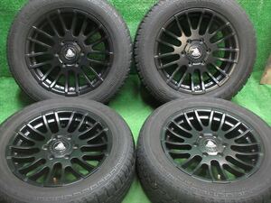 中古 ホイールタイヤ 4本 225/60R17 2018年製 5分山 オートクチュール ラジアル タイヤ YH ジオランダー A/T-S