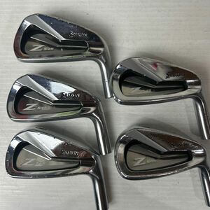 送料無料★SRIXON Z545 6.7.8.9.PW 5個セット アイアンヘッド単体 スリクソン ダンロップ 管理番号14812