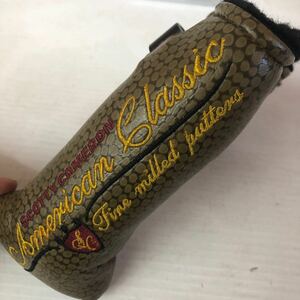 超希少良品★ American Classic パターカバー フォーク付き アメリカンクラシック SCOTTY CAMERON スコッティキャメロン 管理番号14928