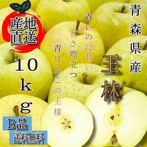 ＂ 王林 ＂【青森県産りんご10kg】【産地直送】【即購入OK】【送料無料】家庭用 りんご リンゴ 林檎