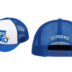 【￥100～美中古 即決あり】Supreme×ANTIHERO Mesh Back 5-Panel Royal／アンタイヒーロー メッシュバック5パネルキャップ 青の画像2