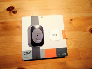 美品「cmf by NOTHING WATCH PRO」スマートウォッチ　ダークグレー