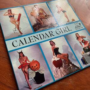 【USオリジナル盤 LIBERTY 1st MONO MAROON SL-9002】JULIE LONDON『CALENDAR GIRL』ジュリー・ロンドン / カレンダー・ガール / SEXY 美女