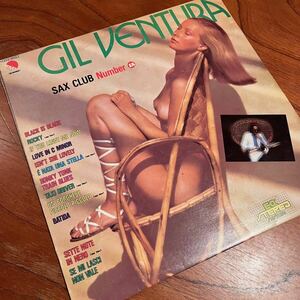 ★SALE★コレクション放出！伊オリジナル盤 STEVIE WONDER カバー SEXY フェロモン エロ ヌードジャケ】GIL VENTURA『SAX CLUB NUMBER 15』