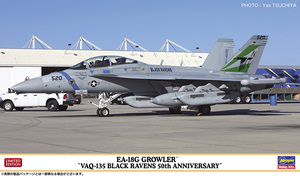 ハセガワ 02351 1/72 EA-18G グラウラー “VAQ-135 ブラック レイブンズ 50周年記念”　