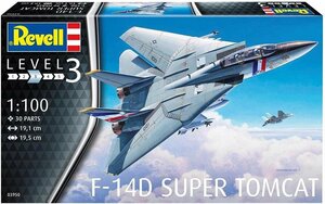 レベル 03950 1/100 アメリカ軍 F-14D スーパートムキャット