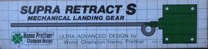 Hanno Prettner Champion Design retractable headlamp ktoS nose SUPRA RETRACT S MECHANICAL LANDING GEAR