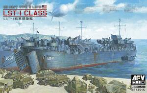 AFV CLUB SE73515 1/350 第二次世界大戦 アメリカ軍 LST-1 戦車揚陸艦