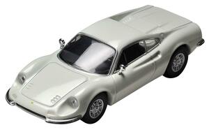 TOMYTEC トミカリミテッドヴィンテージ 1/64 TLV ディーノ 246gt 白