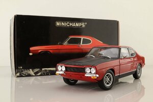 MINICAPMS/ミニチャンプス 1/18 Ford Capri 2600 RS 1970 red/black