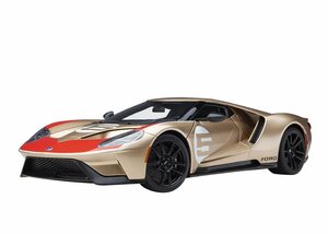 AUTO art 72928 1/18 Ford GT ho Le Mans *m-ti worn te-ji edition ( Gold | red )