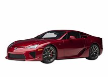 AUTO art 78853 1/18 レクサス LFA （パール・レッド）_画像1