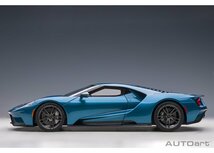 AUTO art 12107 1/12 フォード GT 2017 （メタリック・ブルー）_画像3