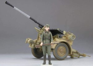 ファインモールド HC6 1/35 歴装ヲトメシリーズ Hannah(ハンナ) w/3.7cm対空機関砲37型