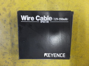 キーエンス OP-92736　Wire Cable(7.2V-290mAh)