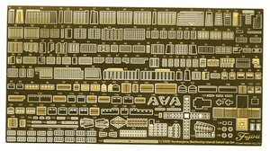 フジミ 1/3000 DUP6 軍艦島(端島）純正エッチングパーツ