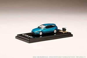 ホビージャパン HJ641017GG 1/64 ホンダシビック (EG6) SiR II / エンジンディスプレイモデル付 タヒチアングリーンーパール