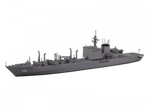 アオシマ 1/700 ウォーターライン No.34 海上自衛隊 補給艦 おうみ