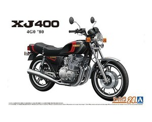  Aoshima The * мотоцикл No.24 1/12 Yamaha 4G0 XJ400 '80