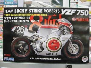  Fujimi Bike-6 1/12 Yamaha YZF750'87 team * Lucky Strike 