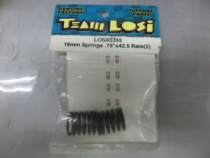 LOSI A-5355 10mm Springs.75**X42.5 Rate(2)