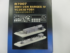 ライオンロア　1/700　R7007 WWII 米海軍 艀4 YC283＆YOS1 (各1隻入)