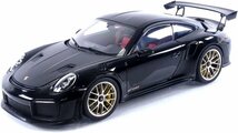 AUTO art 78186 1/18 ポルシェ 911 （991.2） GT2 RS ヴァイザッハ・パッケージ （ブラック／カーボンブラック）_画像1