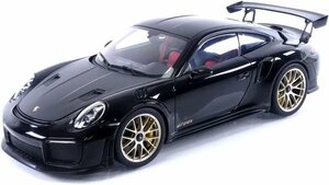 AUTO art 78186 1/18 ポルシェ 911 （991.2） GT2 RS ヴァイザッハ・パッケージ （ブラック／カーボンブラック）