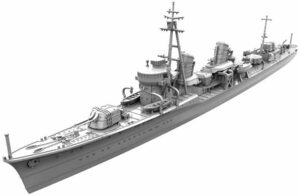 ヤマシタホビー NV10 1/700 特型駆逐艦 I型改 浦波